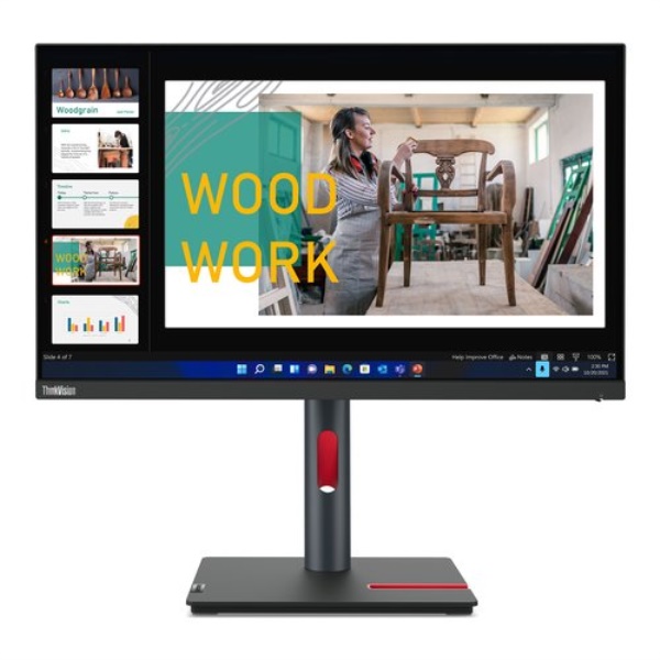 Monitor Lenovo 63B4GAT6EU THINKVISION P24q 30 QHD pivot Raven black