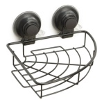 Gedy - Porta oggetti box doccia Gedy HO80 14 HOT Angolare Nero opaco