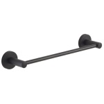 Porta asciugamani parete Gedy FP21 35 14 FELCE PLUS accorciabile Nero 