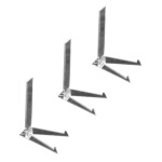 Diemme Display - Porta piatto Diemme Display 327 KRISTALL Set 3 pz Trasparente