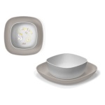 CHICCO - Set pappa Chicco 00016002350000 Grigio