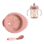 CHICCO - Set pappa Chicco 00016200150000 Rosa