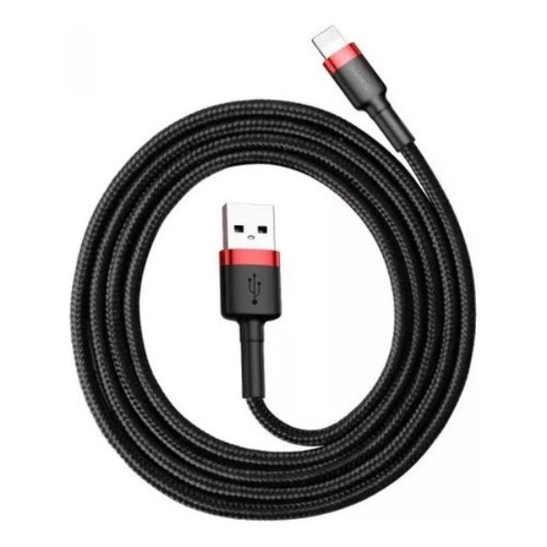 Cavo Lightning Baseus CALKLF C19 CAFULE 1.5A Black e Red