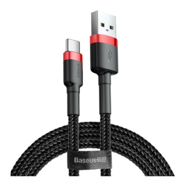 Cavo USB Baseus CATKLF C91 CAFULE 2A Black e Red