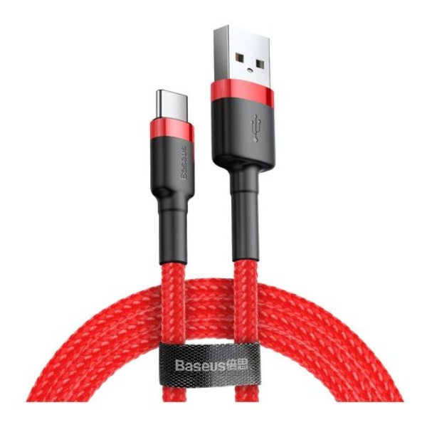 Cavo USB Baseus CATKLF C09 CAFULE 2A Red e Black