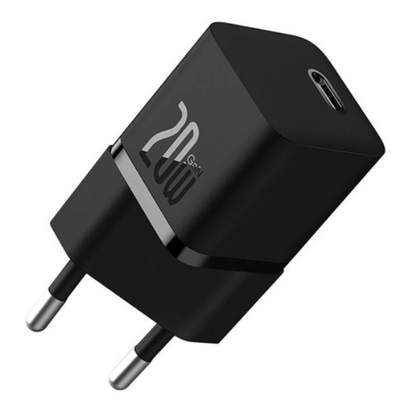 Caricabatterie Baseus CCGN050101 FAST CHARGER GaN5 20W mini Black