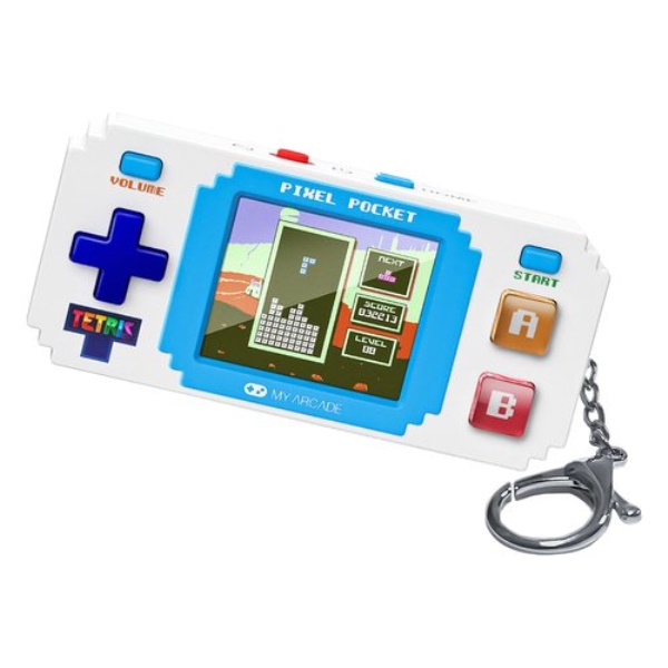 Console pocket My Arcade DGUNL 7083 RETRO GAMES Tetris Pixel Pocket Wh