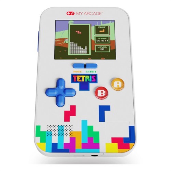 Console pocket My Arcade DGUNL 7029 RETRO GAMES Tetris Go Gamer White