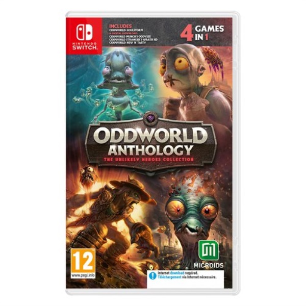 Videogioco Microids 1177061 SWITCH Oddworld Anthology The Unlikely Her