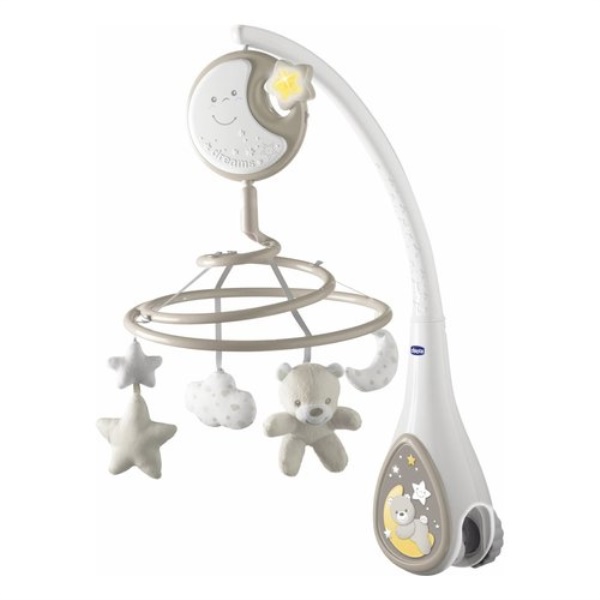 Giostrina Chicco 76270 FIRST DREAMS Next2Dreams Bianco e Tortora