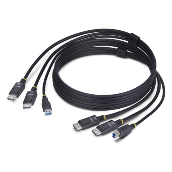 Cavo adattatore Startech.Com DDU1226 KVM CABLE KVM Dual DisplayPort e 