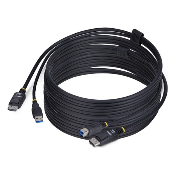 Cavo adattatore Startech.Com DU12210 KVM CABLE KVM DisplayPort e USB B