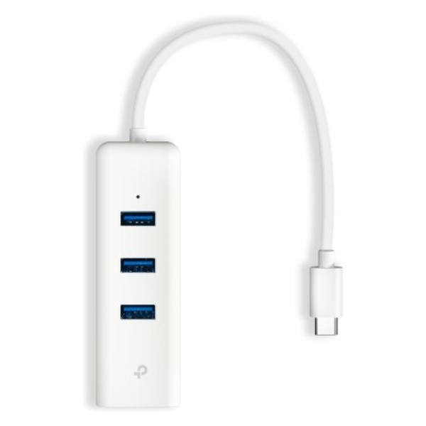 Adattatore di rete Tp Link UE330C USB C with Hub USB White