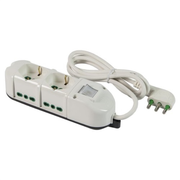 Multipresa tavolo Fme Fanton 49112 10/16A Bianco