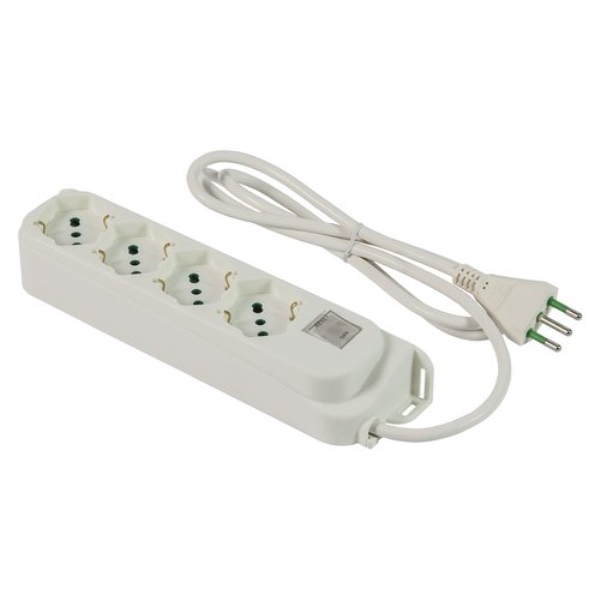 Multipresa tavolo Fme Fanton 474204 10/16A Bianco