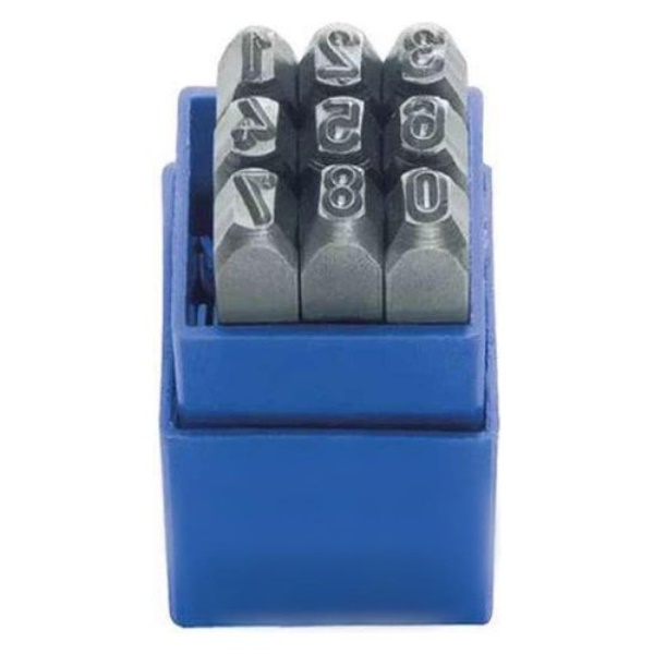 Set punzoni Vbw 6556.00.004 numerici h. 4 mm