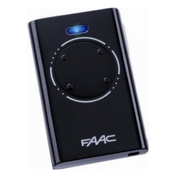 Telecomando apricancello Sicetech 7870101 FAAC XT4 868 SLH LR Black