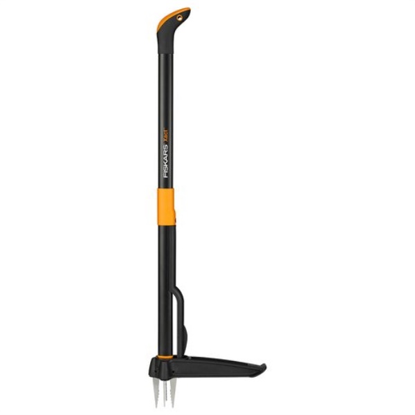 Estirpatore Fiskars 1020126 XACT con manico Nero e Arancio