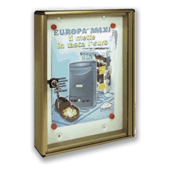 Bacheca Alubox 23BCN02 AM A3 Argento metallizzato