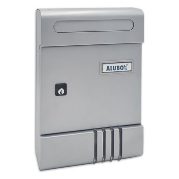 Cassetta posta Alubox 02SE AM ESSE Argento metallizzato