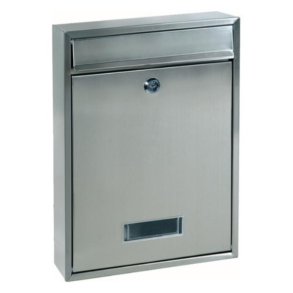 Cassetta posta Alubox 29QUADRAIX LIFTER Inox satinato