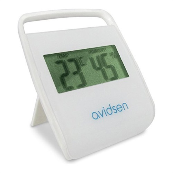 Termometro ambiente Avidsen 107240 con rilevatore umidità Bianco