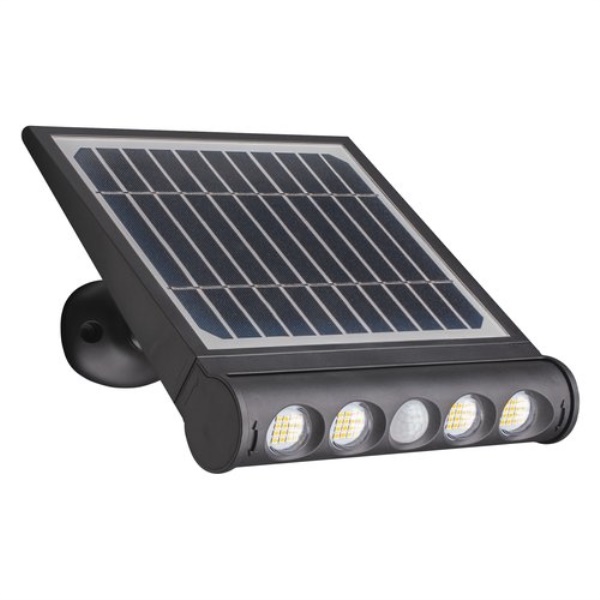 Proiettore con sensore presenza solare Century Italia GNS 081240 GENIU