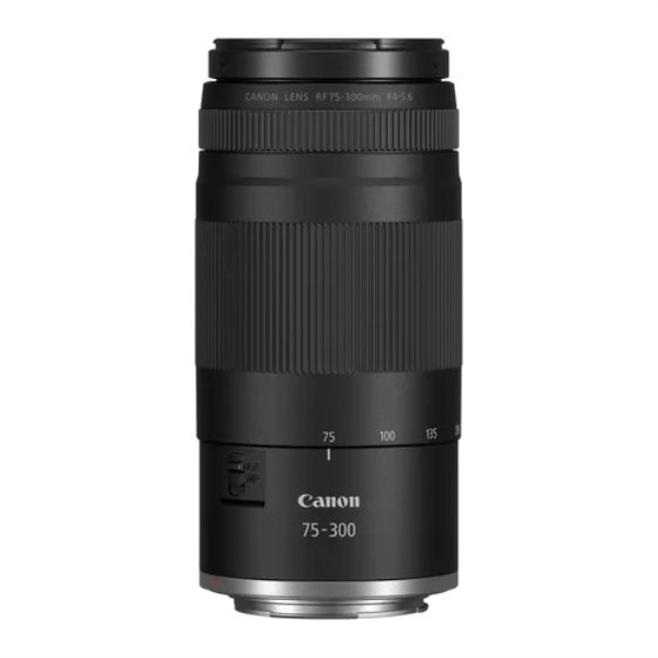 Obiettivo fotografico Canon 7155C005 EOS R RF 75 300mm F4 5.6 Black