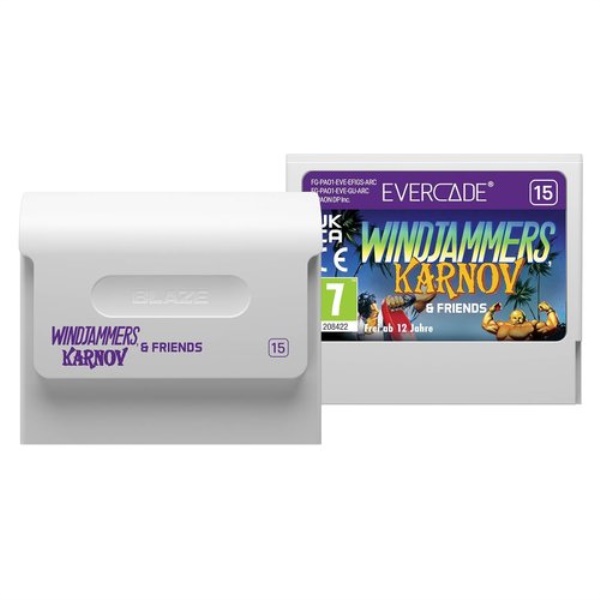 Videogioco Evercade 1161594 Windjammers Karnow & Friends