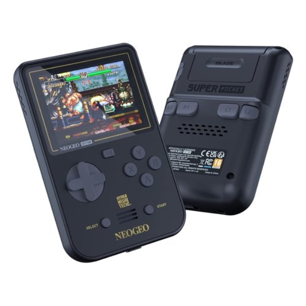 Console pocket Evercade 1161490 SUPER POCKET NeoGeo Black