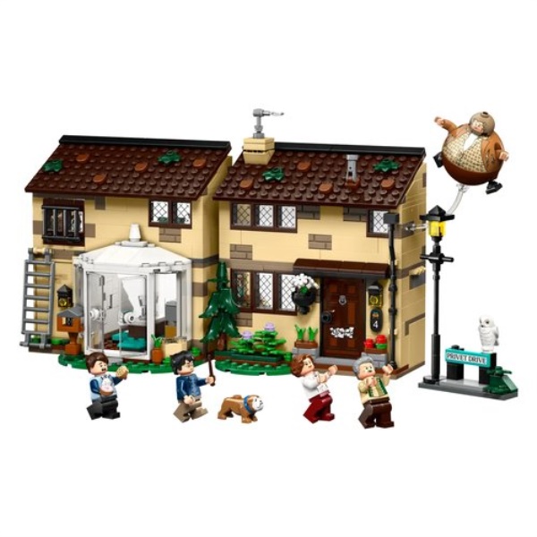 Costruzioni LEGO 76451 HARRY POTTER Privet Drive: la visita di zia Mar