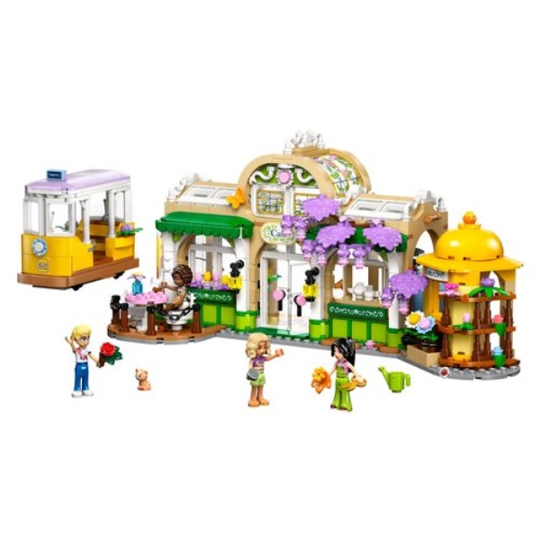 Costruzioni LEGO 42671 FRIENDS Caffè delle piante e Negozio di fiori