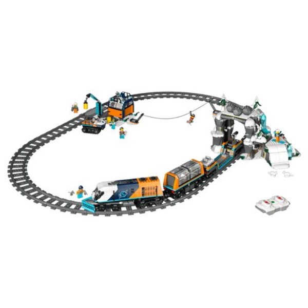 Costruzioni LEGO 60470 CITY TRAIN Treno espresso artico degli esplorat
