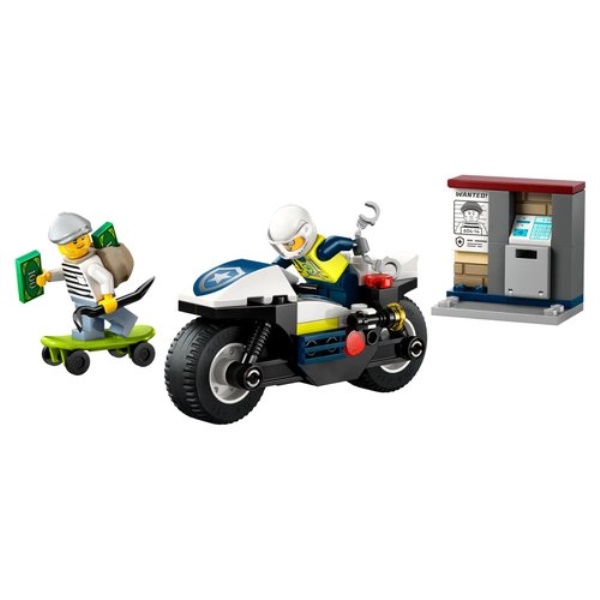 Costruzioni LEGO 60455 CITY POLICE Inseguimento della moto della Poliz