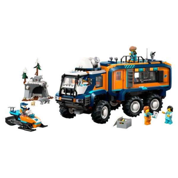 Costruzioni LEGO 60471 CITY BIG VEHICLES Grande camion artico con labo