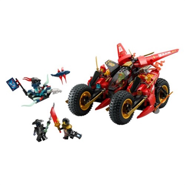 Costruzioni LEGO 71844 NINJAGO Veicolo da combattimento Ninja 3 in 1