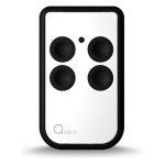 SICETECH - Telecomando apricancello Sicetech 6900306 QZERO White e Black