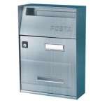 Alubox - Cassetta posta Alubox 12F1 IX EFFE Inox tdl