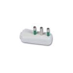 Fme Fortek - Spina elettrica Fme Fanton 82540 E Bianco