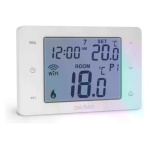 Cronotermostato Avidsen 127062 Digitale Wi-Fi Home Flow W Bianco
