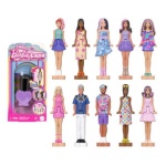 Mattel - Bambola Mattel JCP97 BARBIE LAND Mini Doll Fashionistas Color change A