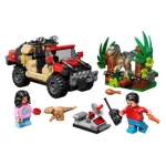 Costruzioni LEGO 76972 JURASSIC WORLD Fuga dal Raptor sul fuoristrada