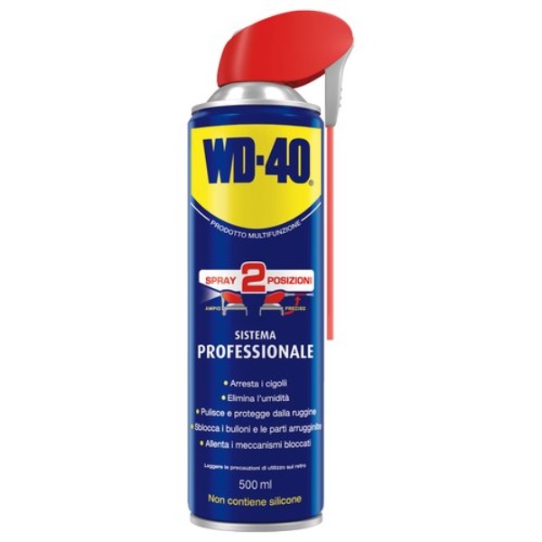 Lubrificante spray Wd40 Company 39134 Multiuso doppia posizione