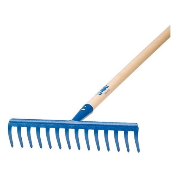 Rastrello Agef 58010/4A2S119V rastrello 10 denti con manico