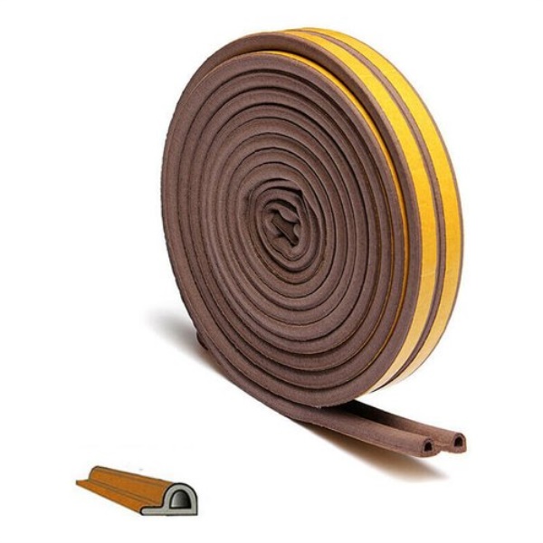 Paraspifferi Geko 1000 6 STRIP guarnizione adesiva profilo a P mt. 6 M