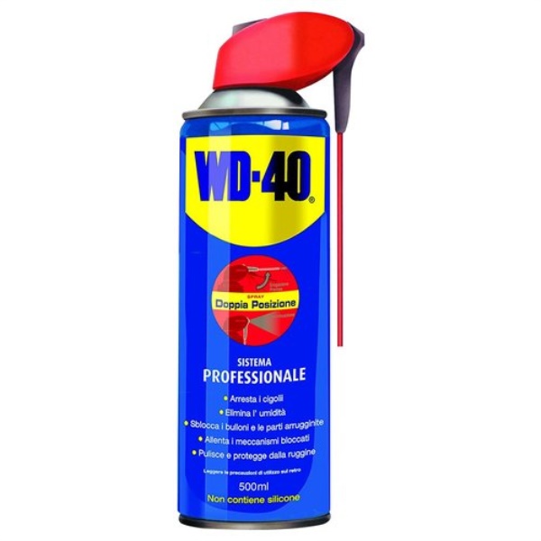Lubrificante spray Wd40 Company 391057 Multiuso doppia posizione