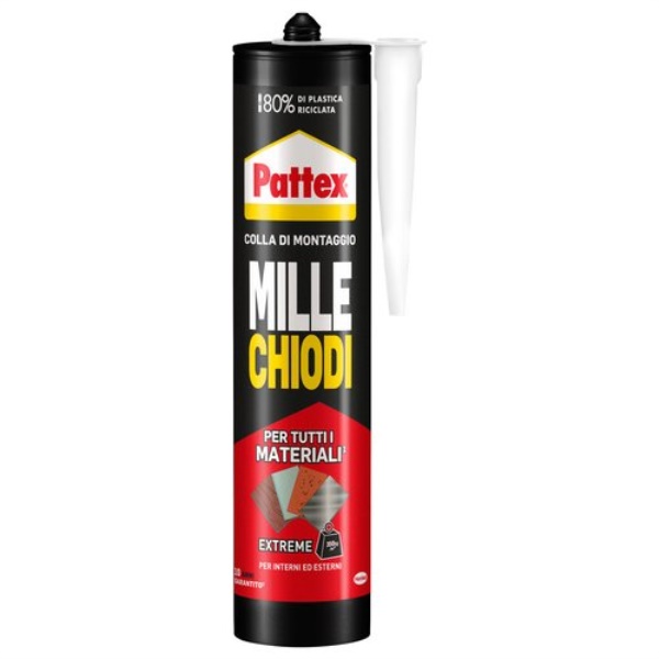 Colla montaggio Pattex 2708148 MILLE CHIODI Extreme Bianco