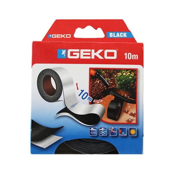 Nastro autoagglomerante Geko 16000 2 non adesivo Nero