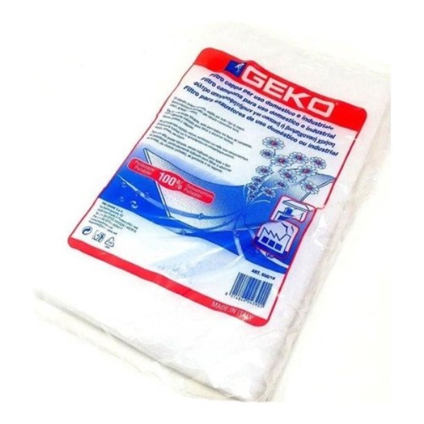 Filtro cappa Geko 650 16 fibra poliestere Bianco