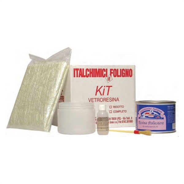 Vetroresina Italchimici 70632 Kit fai da te 375 gr
